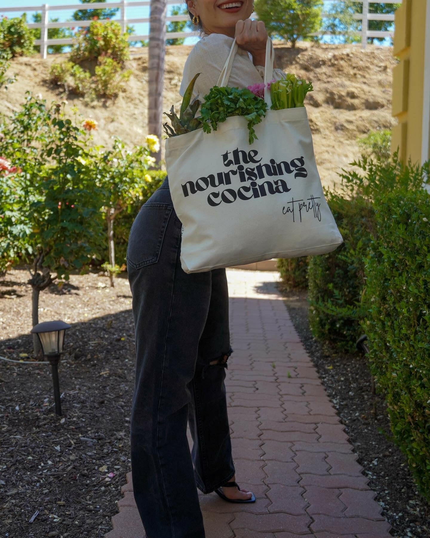 Eat Pretty Tote Bag